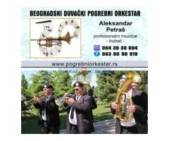 Pogrebni orkestar  Beograd trubači  za sahrane pogrebi