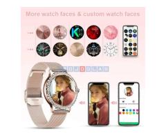 Rosegold Smart Watch za Dame Bluetooth poziv - Fotografija 6/6