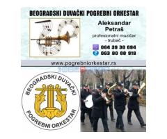 Zvanični pogrebni orkestar muzika za sahrane Beograd trubač