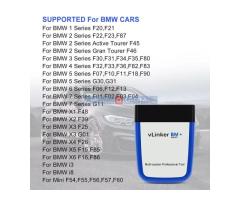 Vgate vLinker BM+ V2.2 Bluetooth 4.0 OBD2 za BMW - Fotografija 5/6