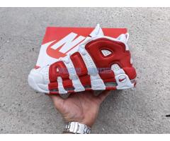 Nike Air More UpTempo White Red - Fotografija 3/5