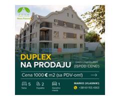 prodajem Lux duplex stan ispod cene u novoj pazovi