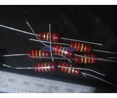 Piher 1W Carbon NOS otpornici resistors
