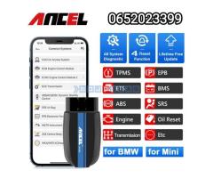 NOVO- ANCEL BD300 Bluetooth OBD2 BMW grupu,Mini,Rolls Royce